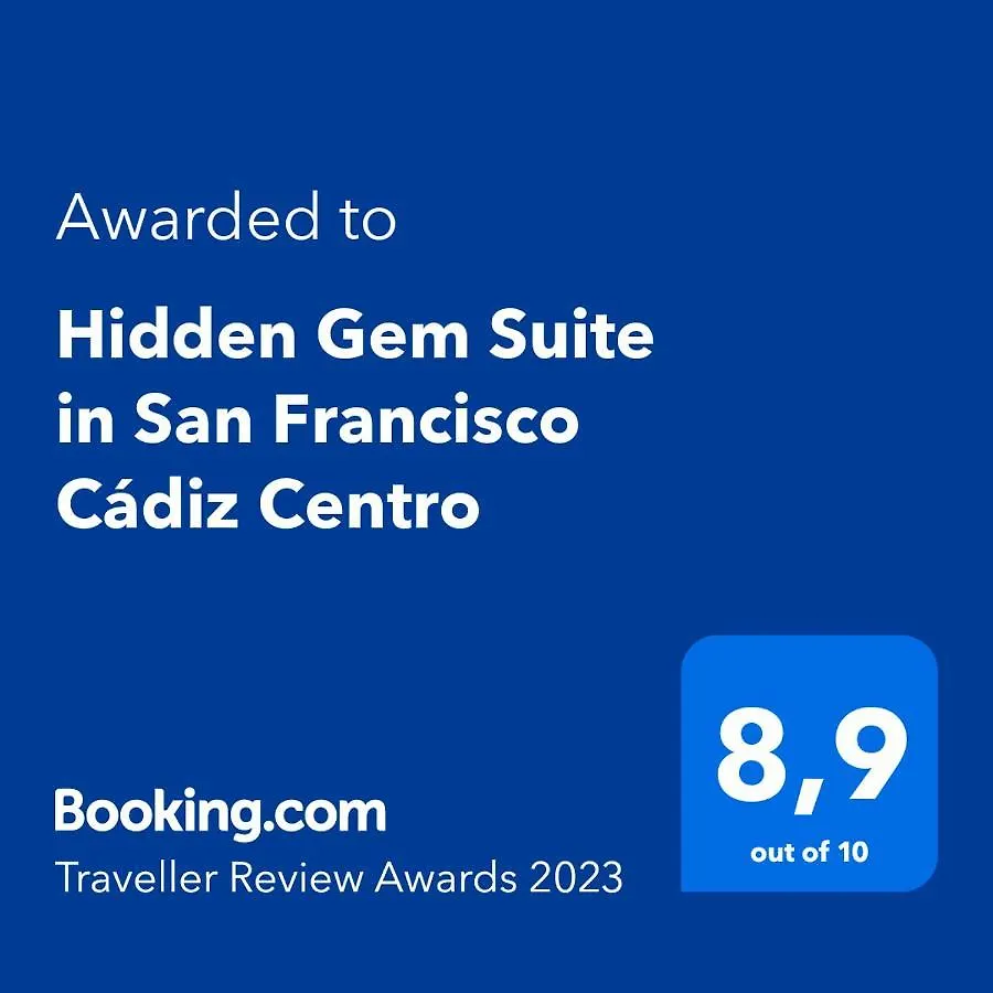 Lägenhet Hidden Gem Suite In San Francisco Cadiz Centro